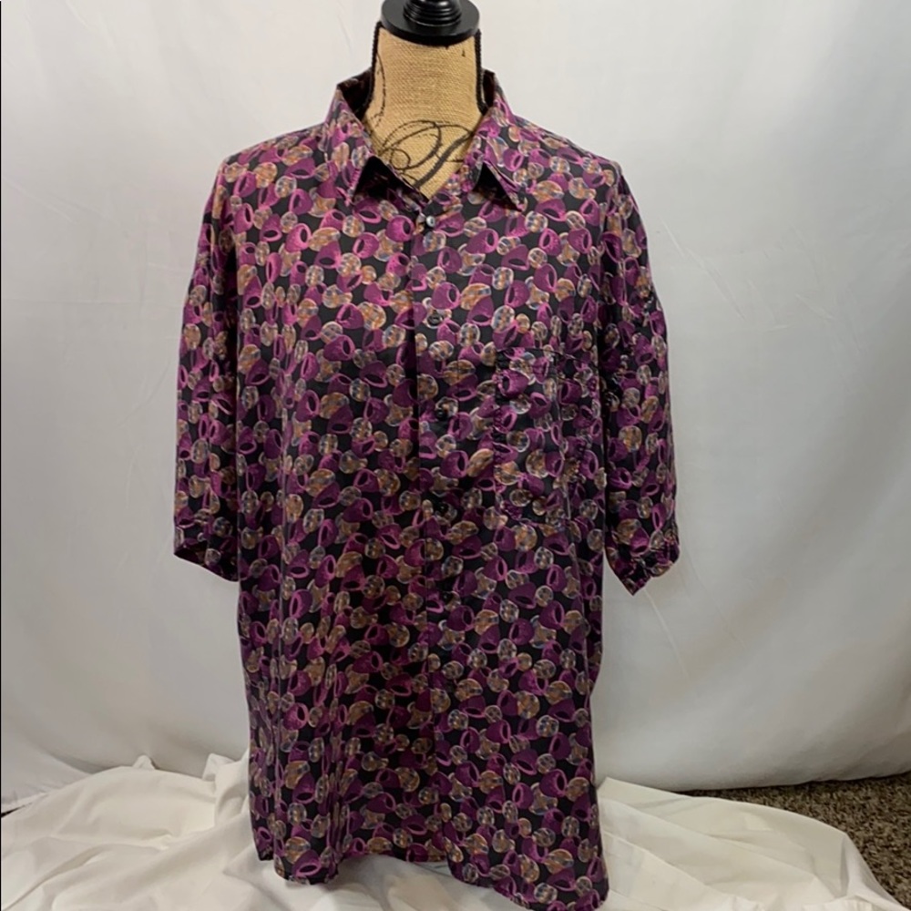 Silk Uomo by NAK button up shirt